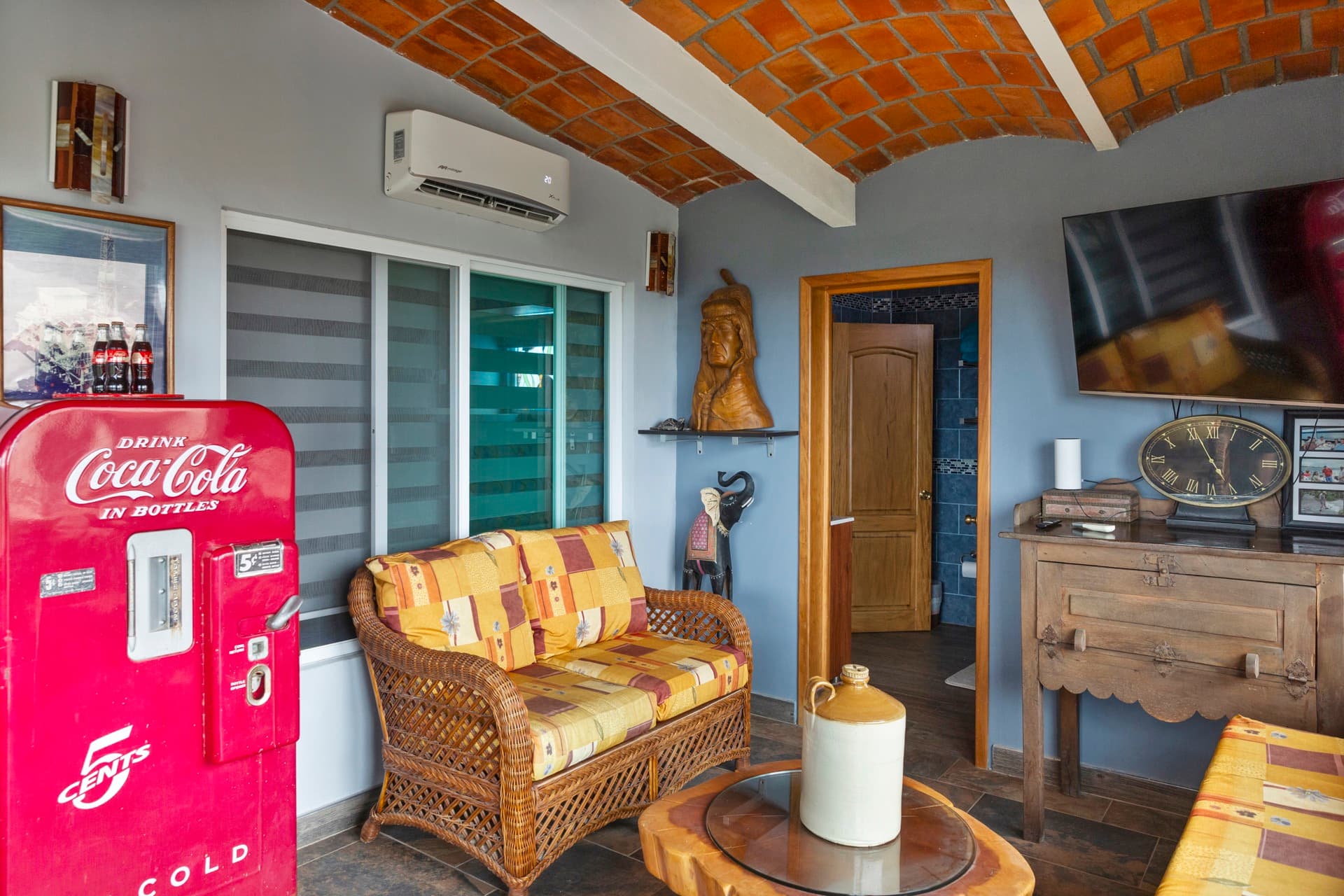 Evening ambiance with terrace lighting